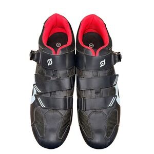 Peloton Cycling Shoes Mens 13/EU 47 *NO CLEATS Cycling Shoes Black Ratchet Strap